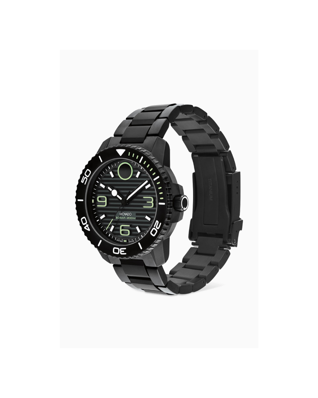Movado Bold Titanium Sport Watch, 45mm