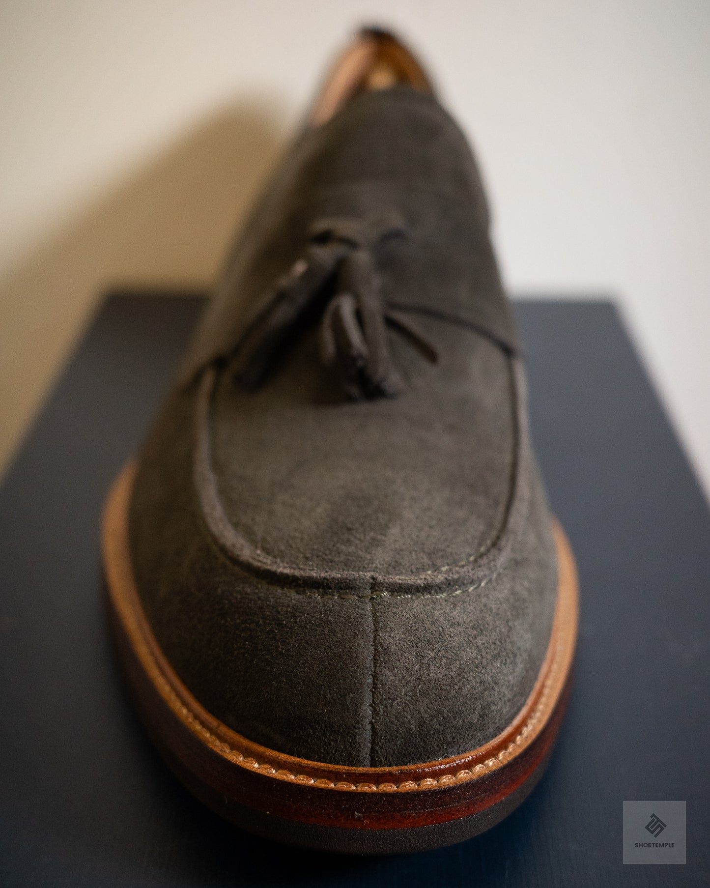 Brooks Brothers BellMore Tassel Suede Loafers