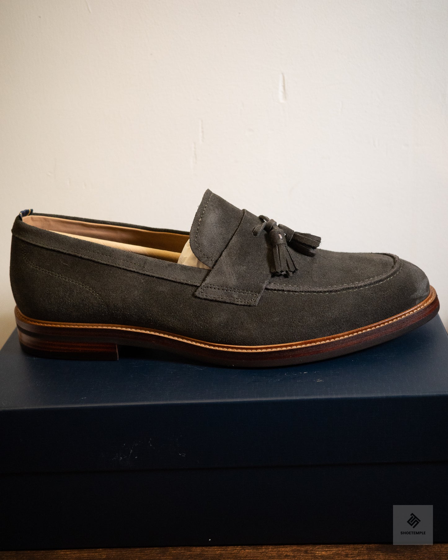 Brooks Brothers BellMore Tassel Suede Loafers