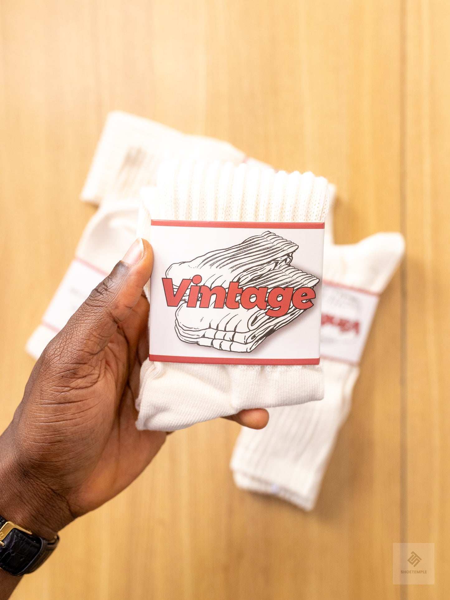 4 Pairs Natural 98% Cotton Crew Socks - Seamless, Breathable, Cozy Fall & Winter Socks for Women & Men