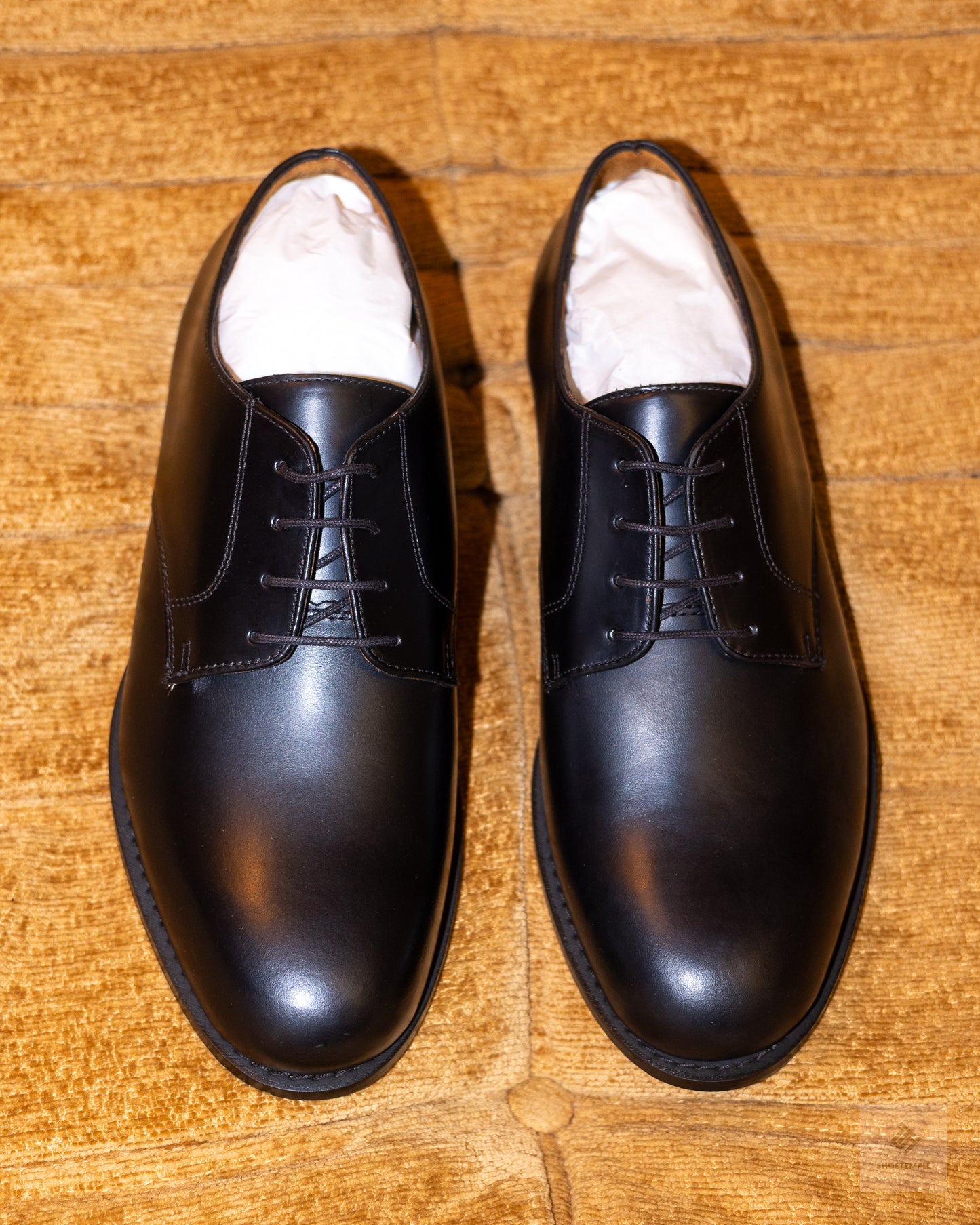 Brooks Brothers Blucher In Black Leather