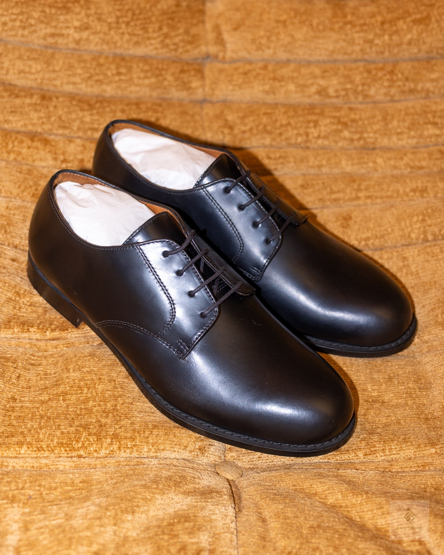 Brooks Brothers Blucher In Black Leather