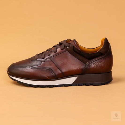 MAGNANNI Murgon Mica Leather Sneakers