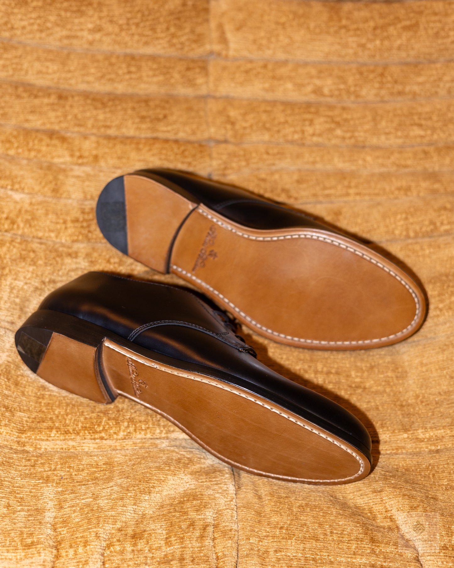 Brooks Brothers Blucher In Black Leather