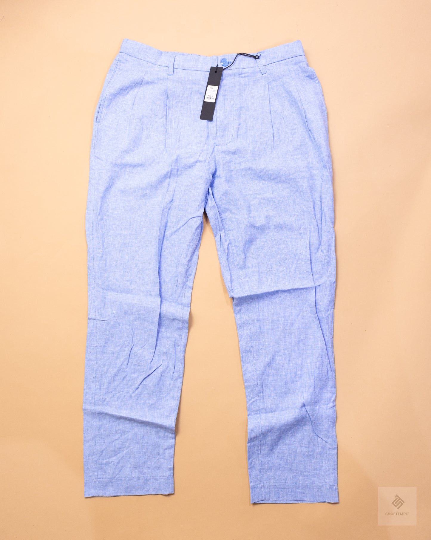 Novaman Bahamas Pleated Linen Shorts