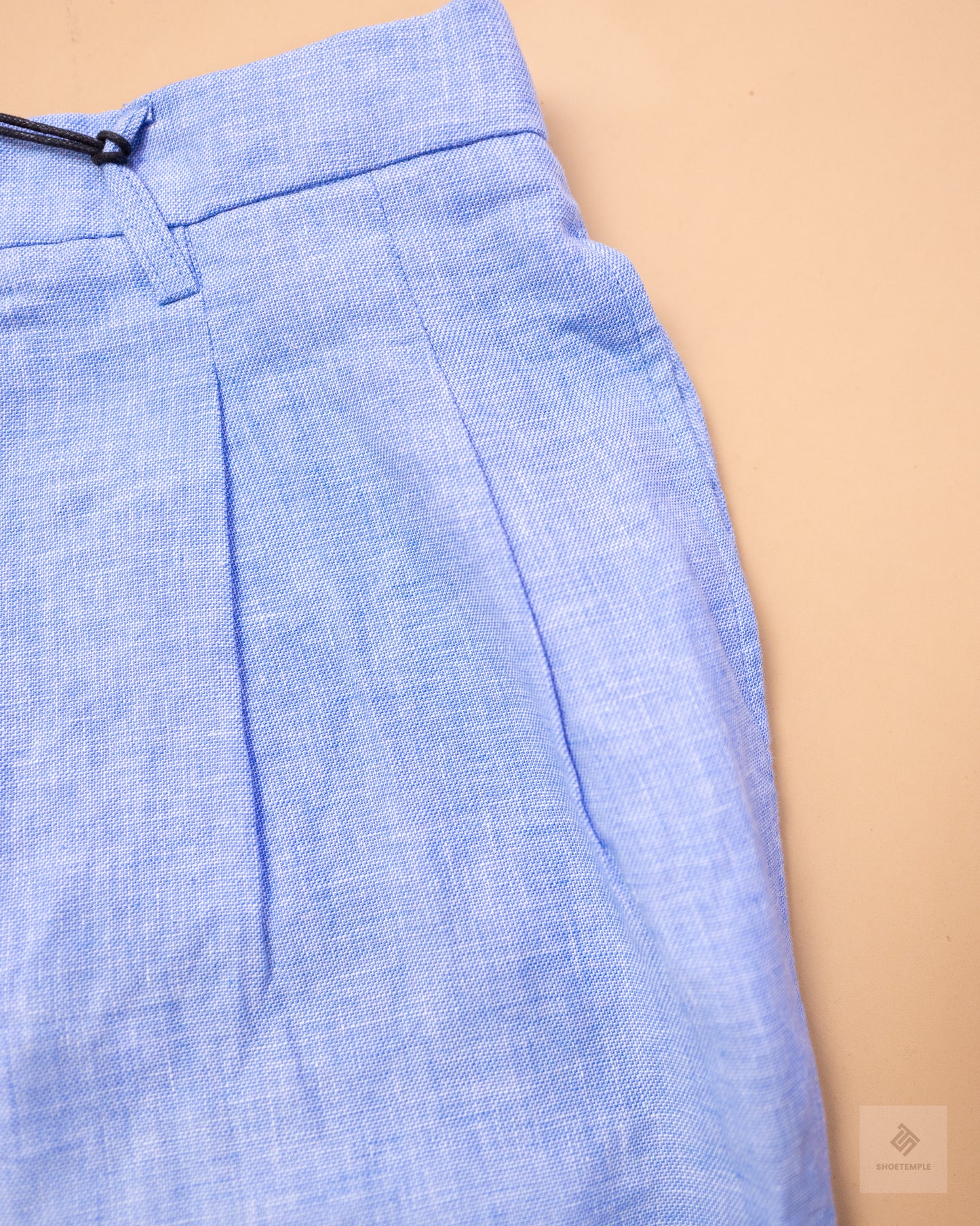 Novaman Bahamas Pleated Linen Shorts