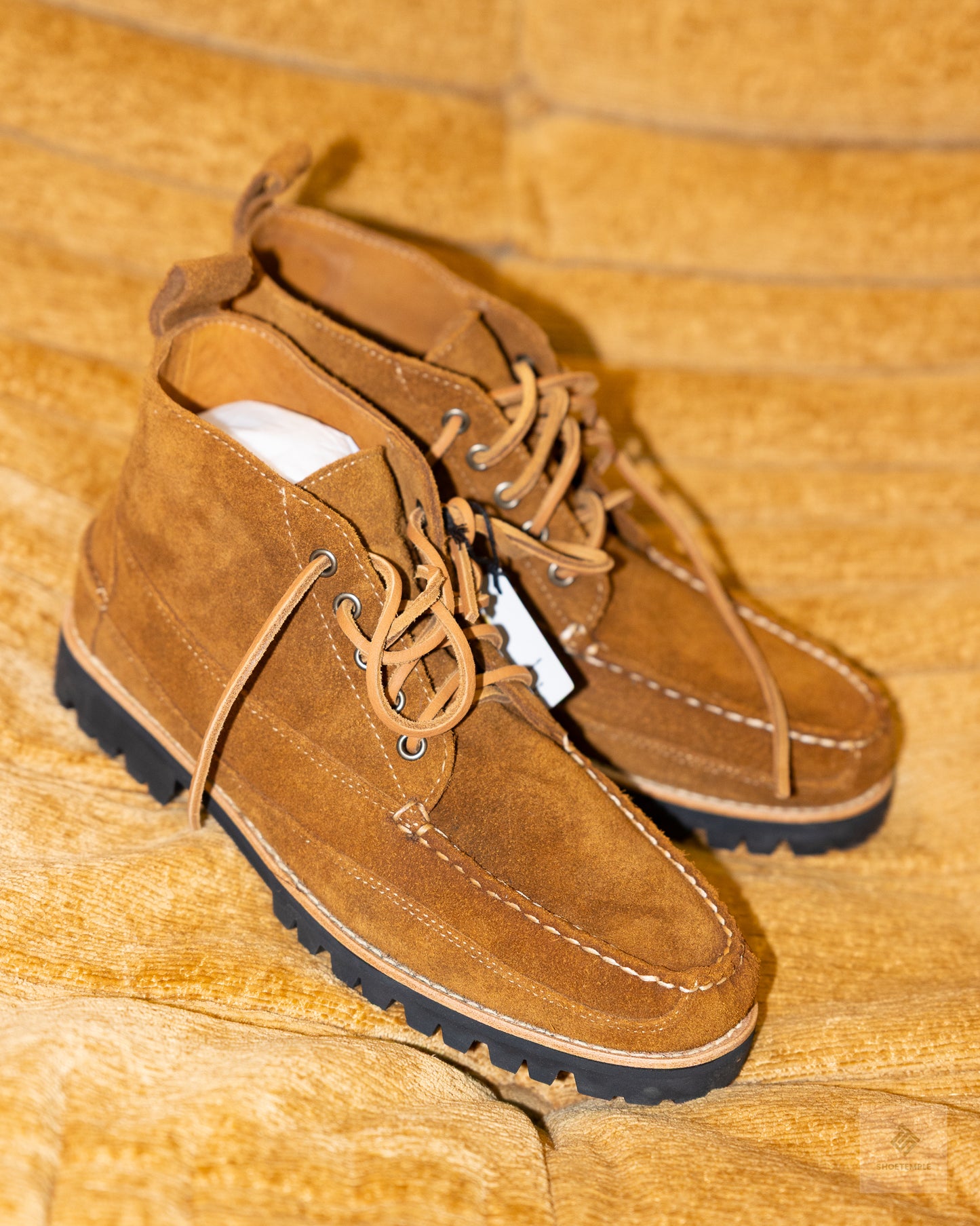 J.Crew Suede Work Chukka Boots with lug soles