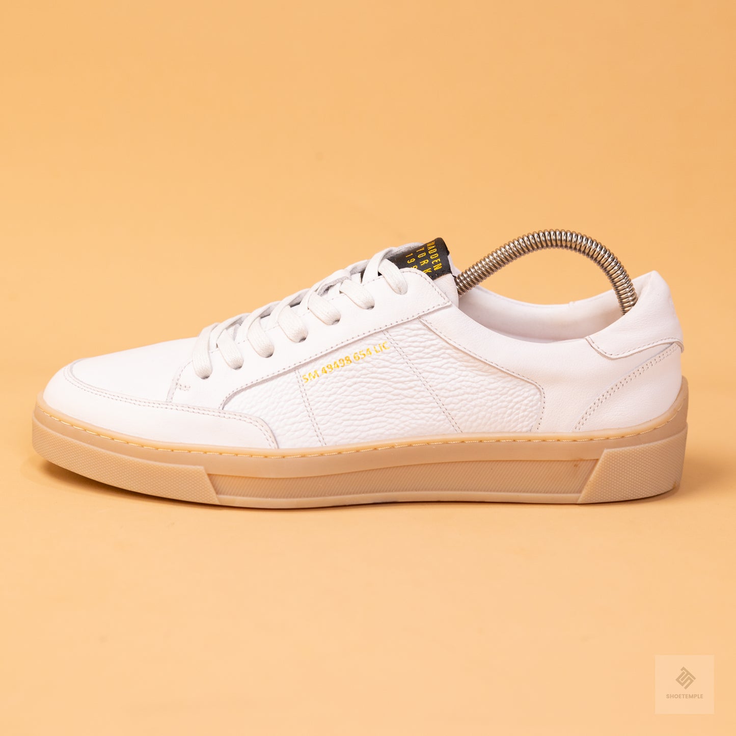 Steve Madden Baskets Nyan White Leather