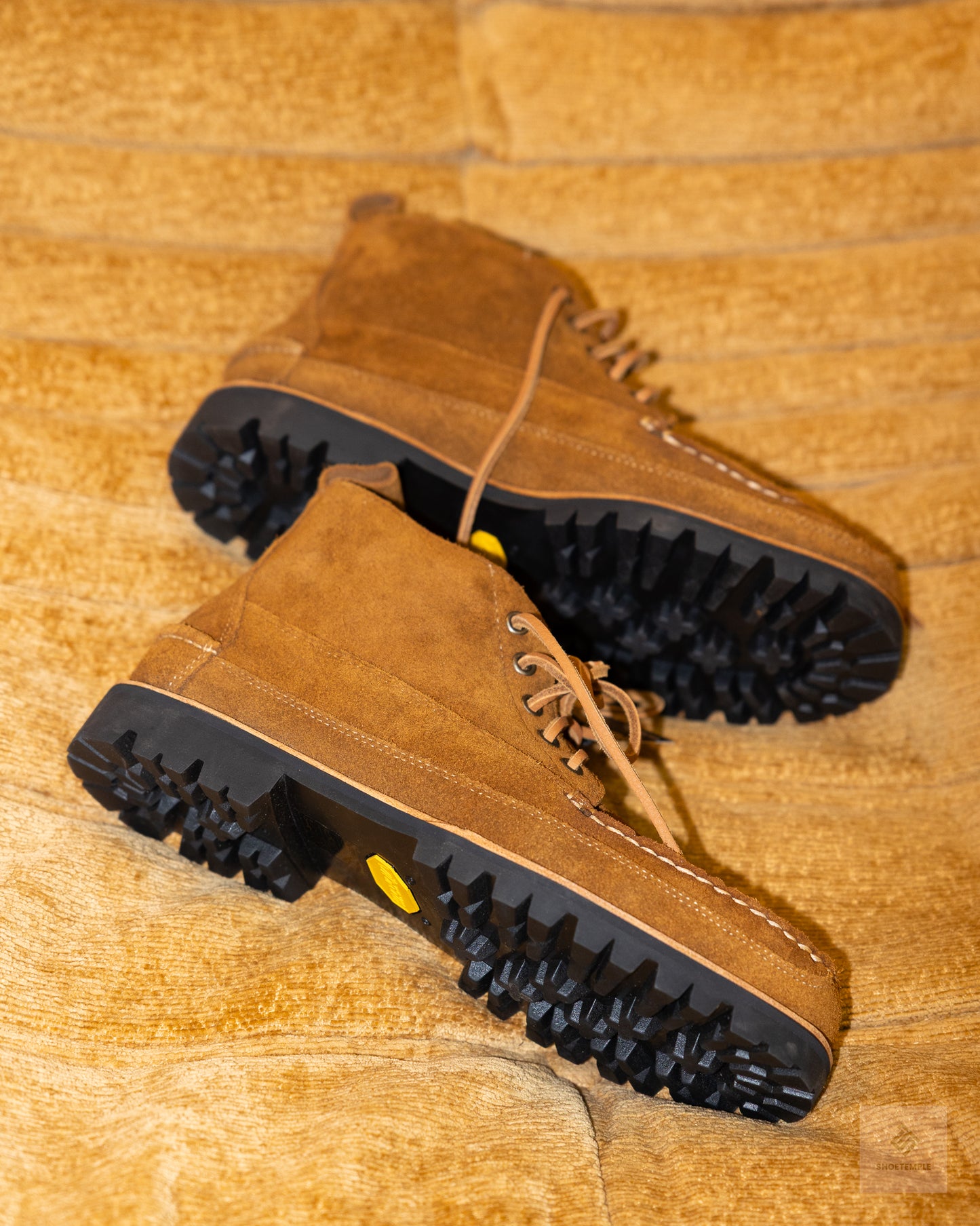 J.Crew Suede Work Chukka Boots with lug soles