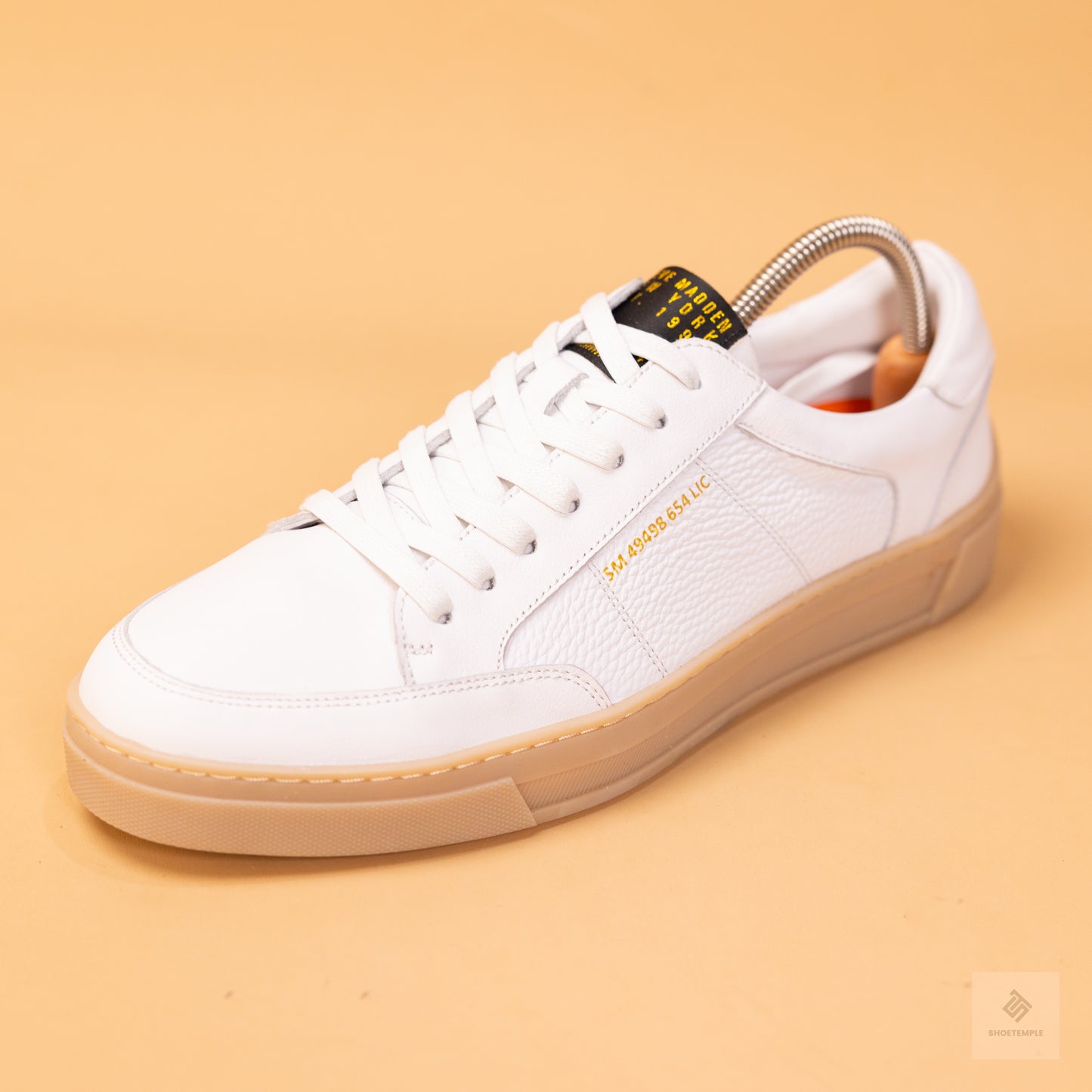 Steve Madden Baskets Nyan White Leather