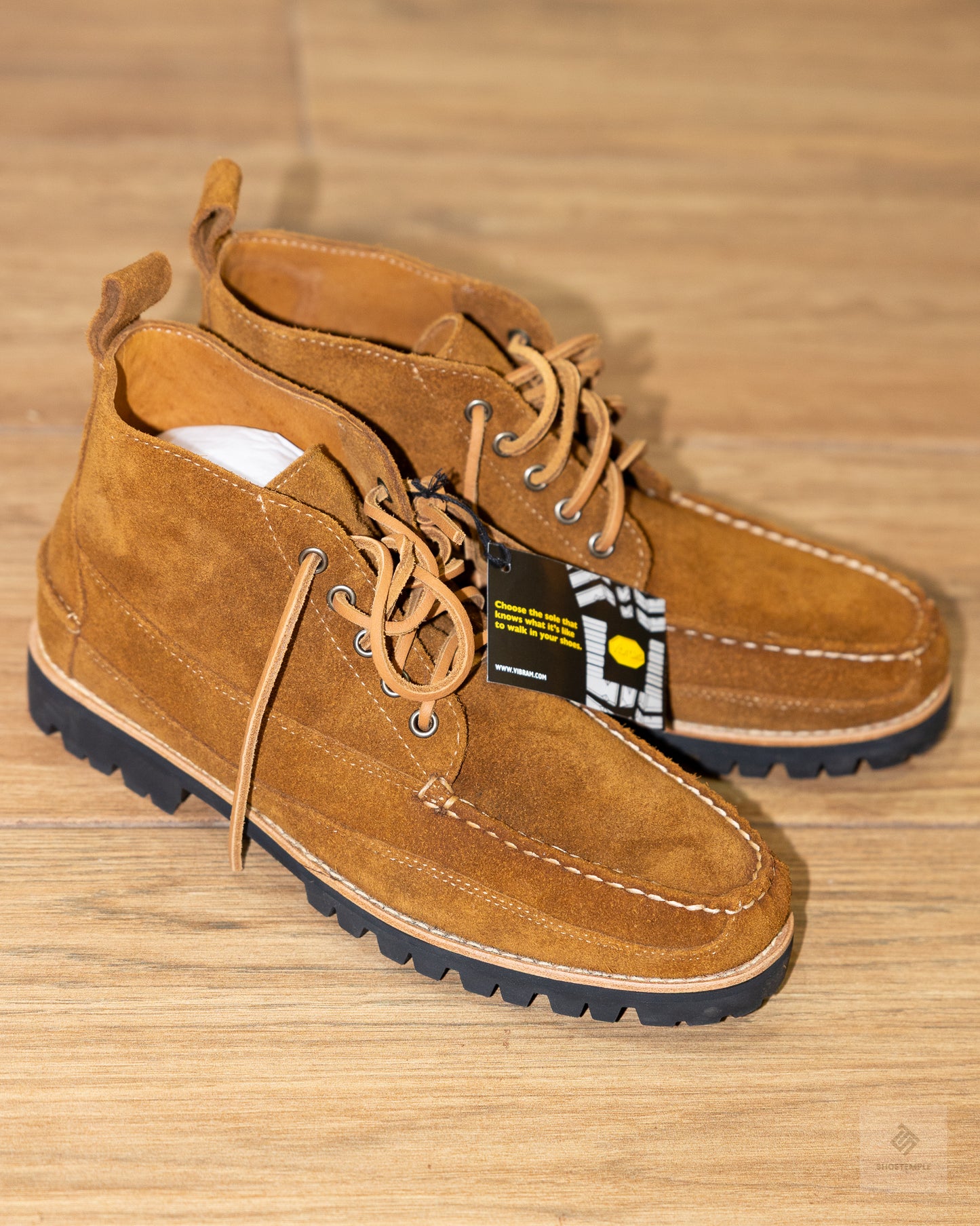J.Crew Suede Work Chukka Boots with lug soles