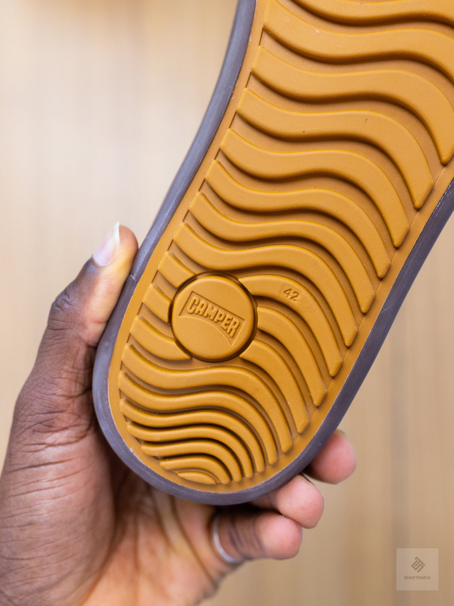 Camper Chasis Trainers  Medium Brown