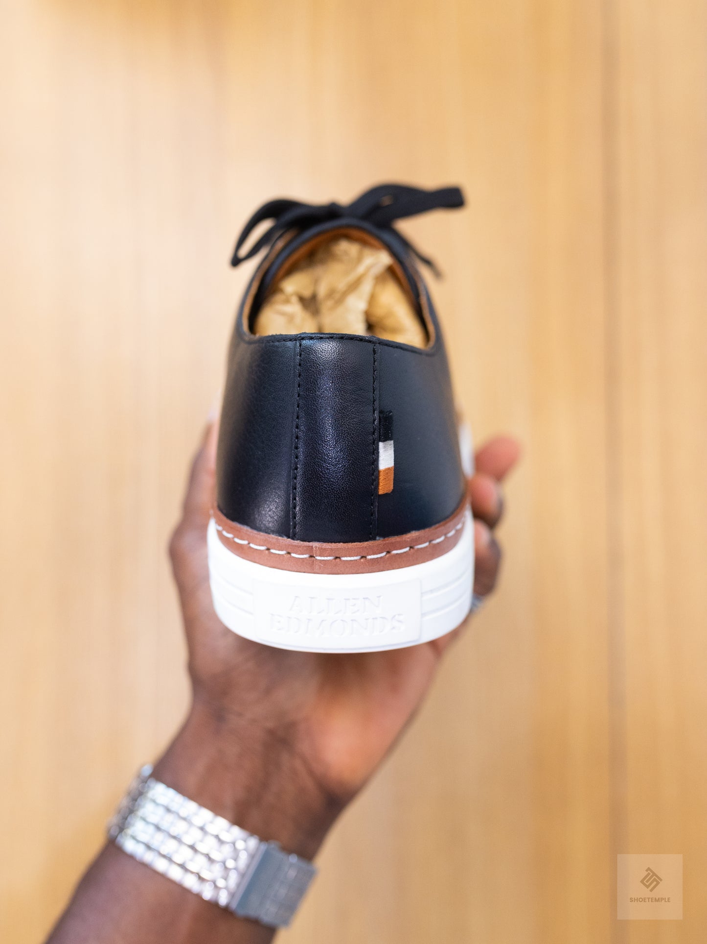 Allen Edmonds Paxton  Lace-up Sneaker Black