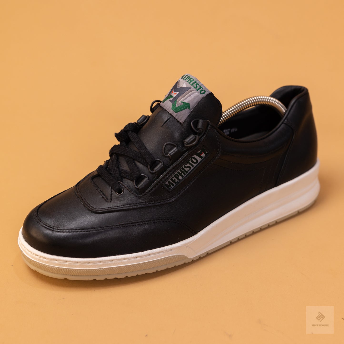 Mephisto Leather Sneaker Black