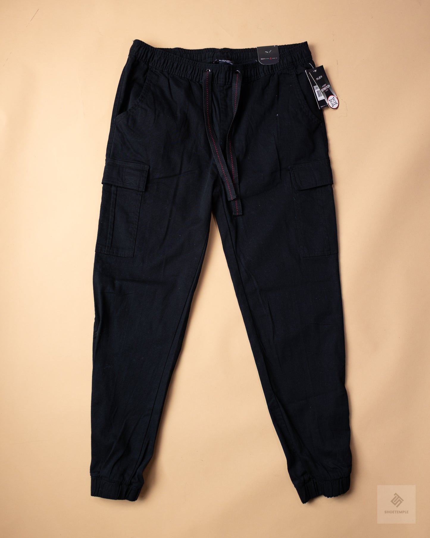 Galaxy Side Pocket Jogger - Black