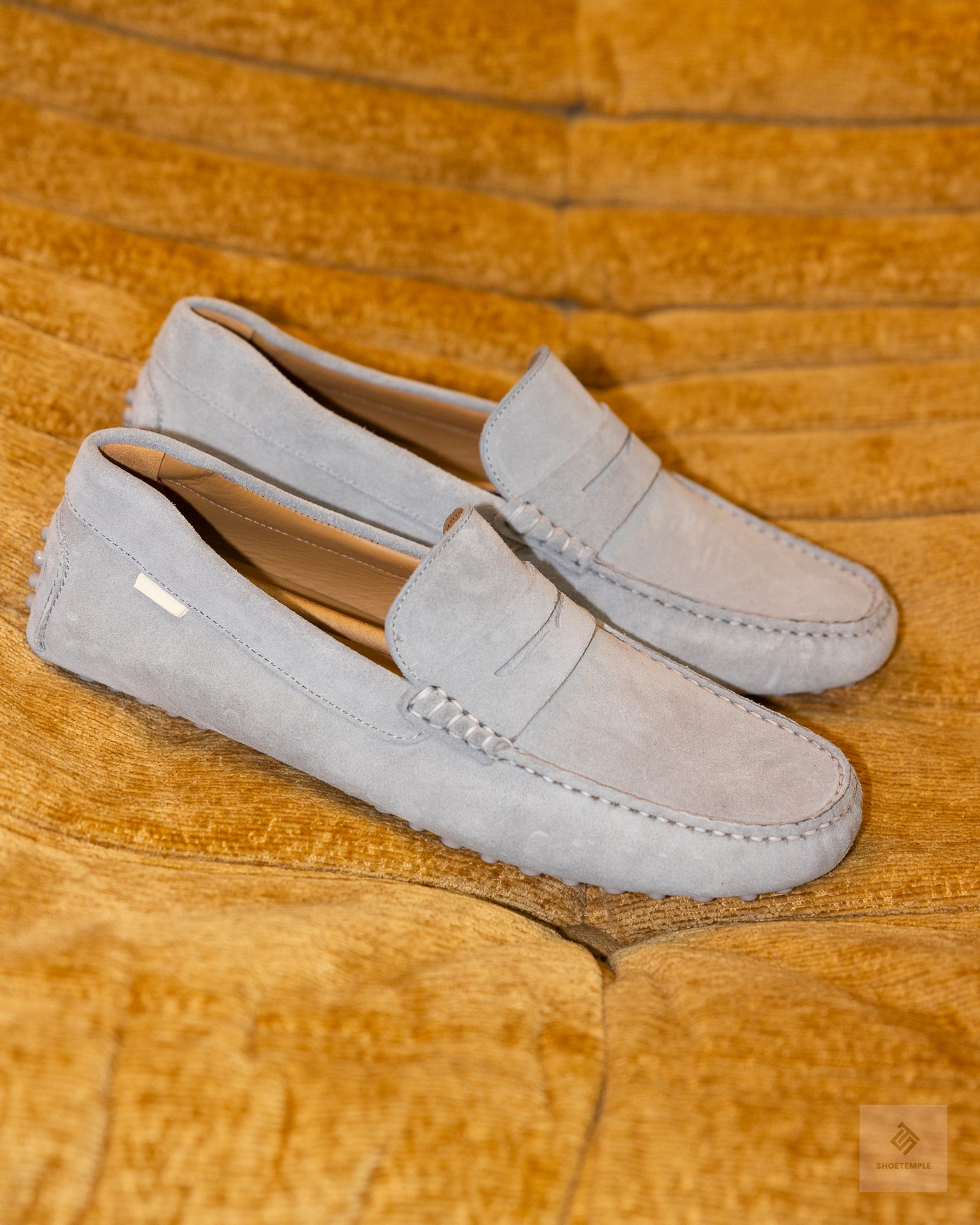 Oliver Cabell Driving Loafer Suede Grey