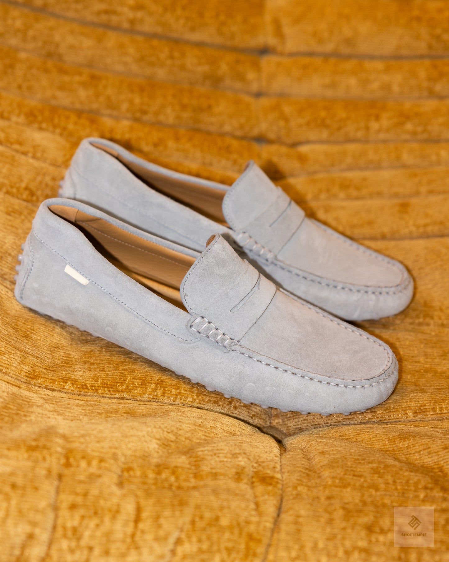 Oliver Cabell Driving Loafer Suede Grey