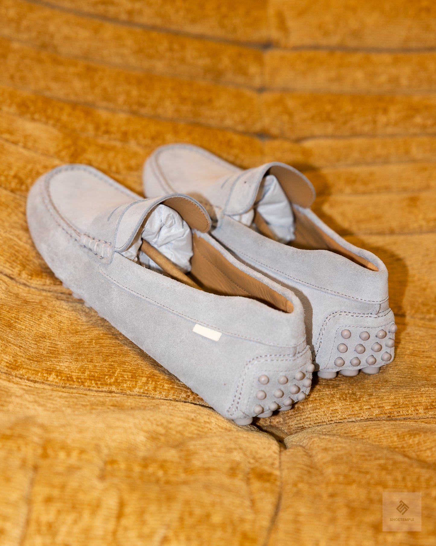 Oliver Cabell Driving Loafer Suede Grey
