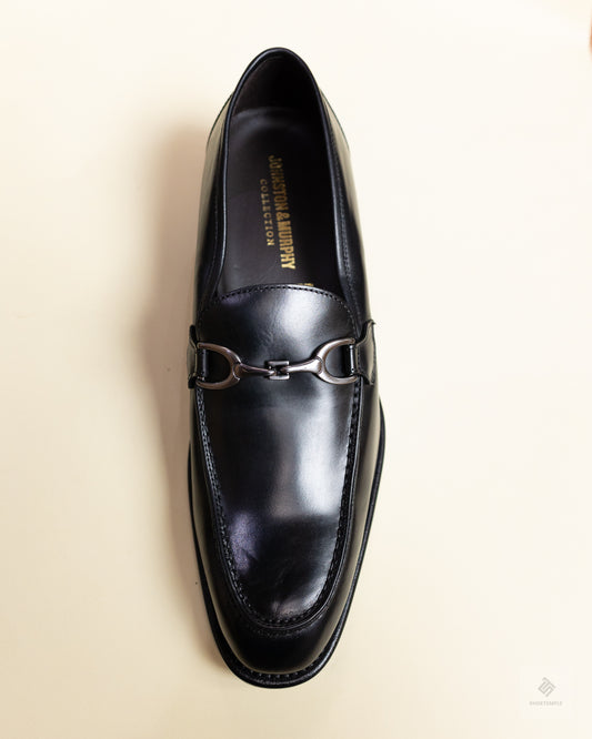 Johnston & Murphy Bit Loafer in black