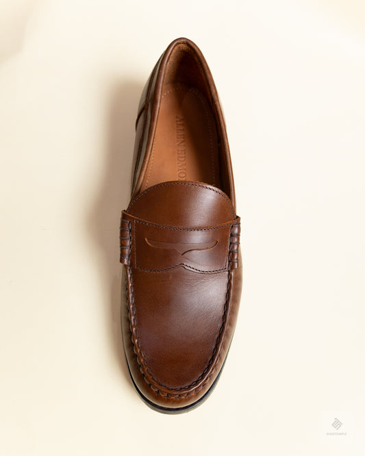 Allen Edmonds Penny Loafer in brown