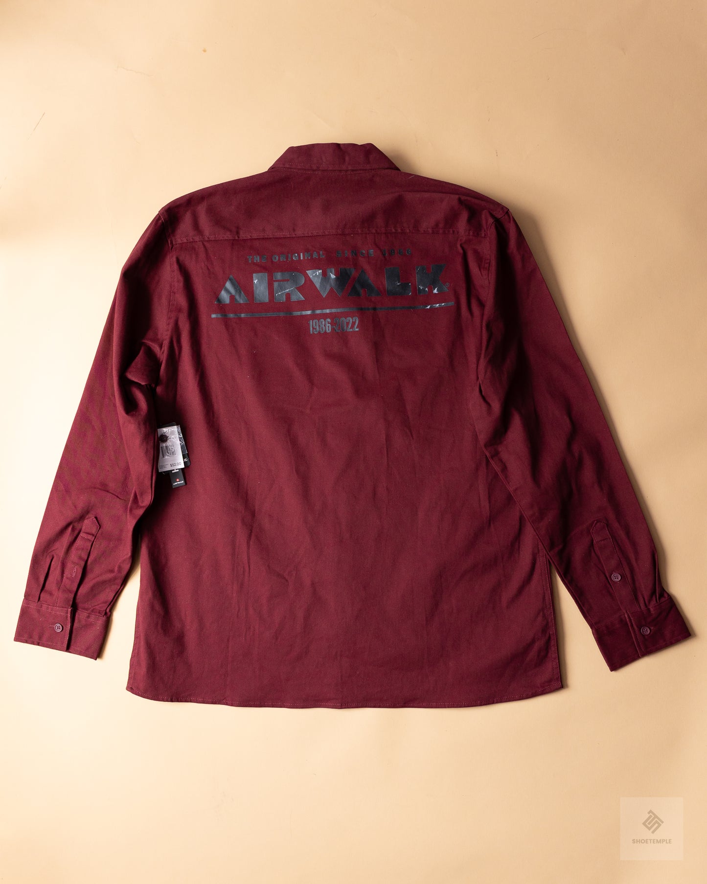 AirWalk Long Sleeve Shirt Burgundy