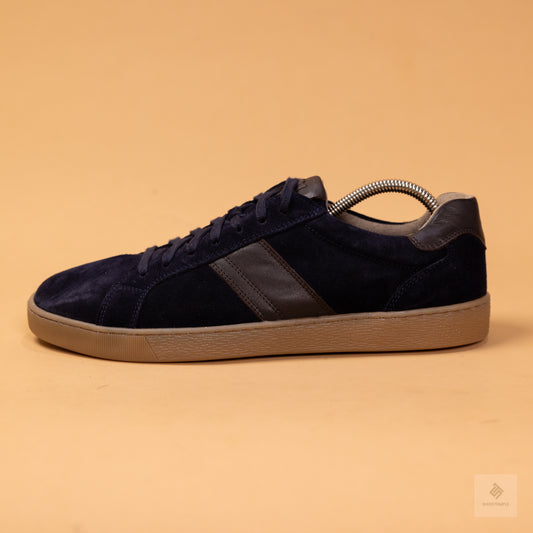 Pius Gabor Men's Low Sneaker - Navy Suede