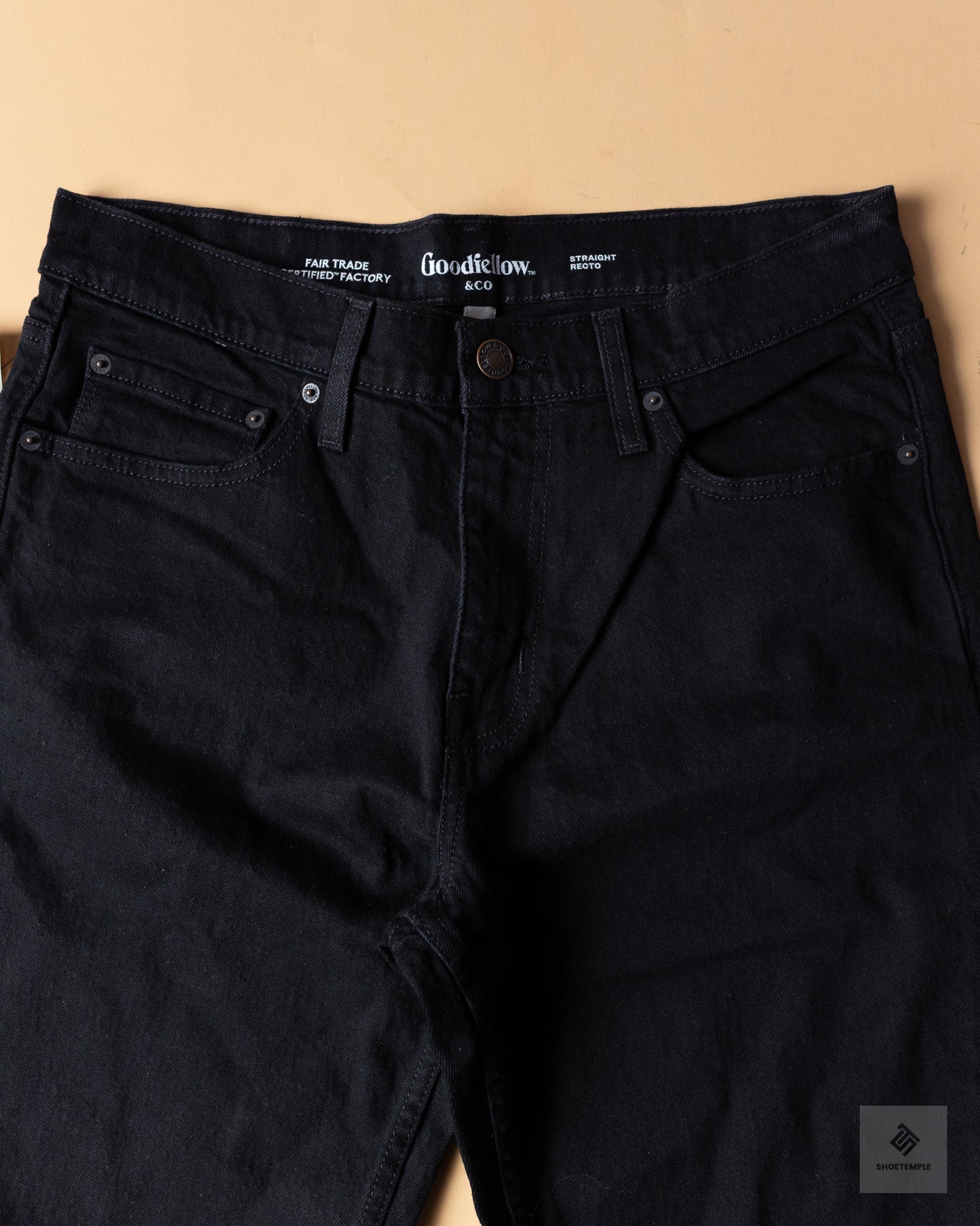 Good Fellow Straight Fit Jeans Black