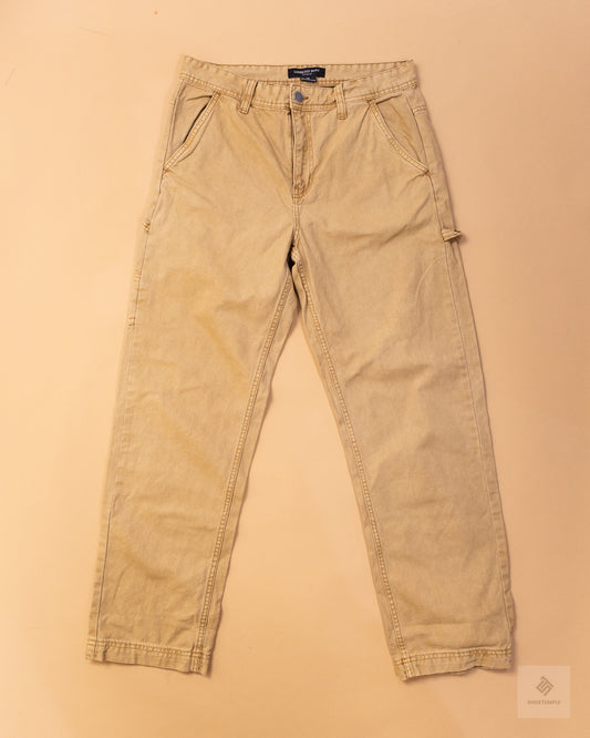 Cotton On Khaki Cargo Pants Loose Fit