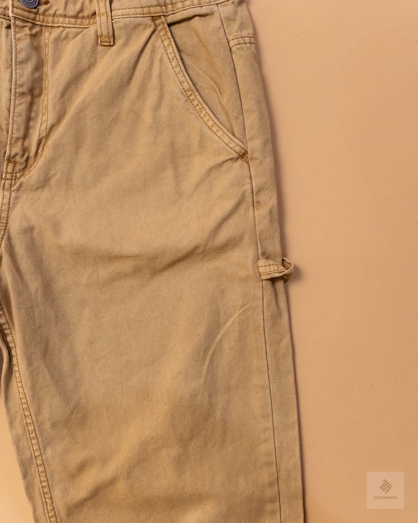 Cotton On Khaki Cargo Pants Loose Fit