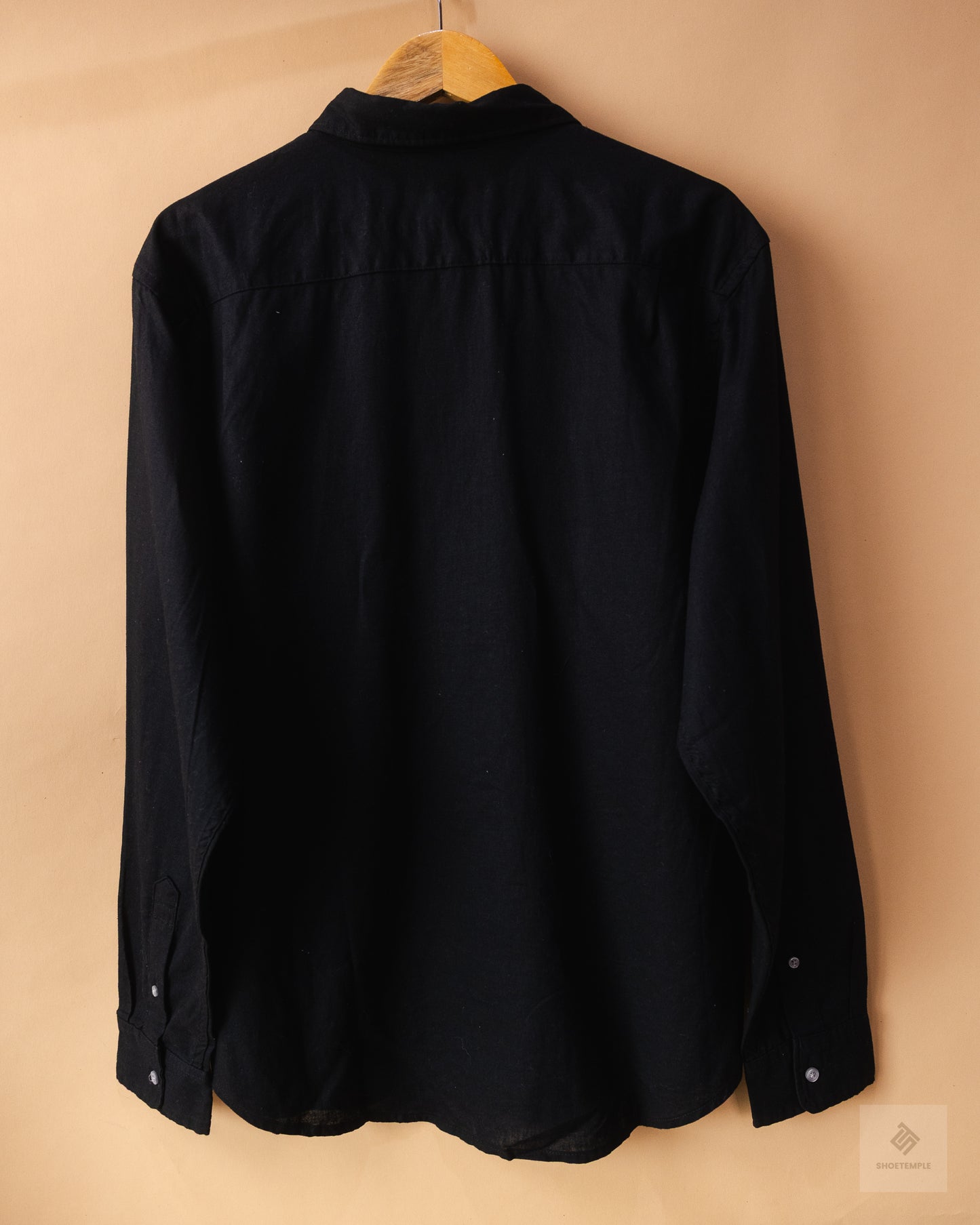 Old Navy Black Linen Shirt