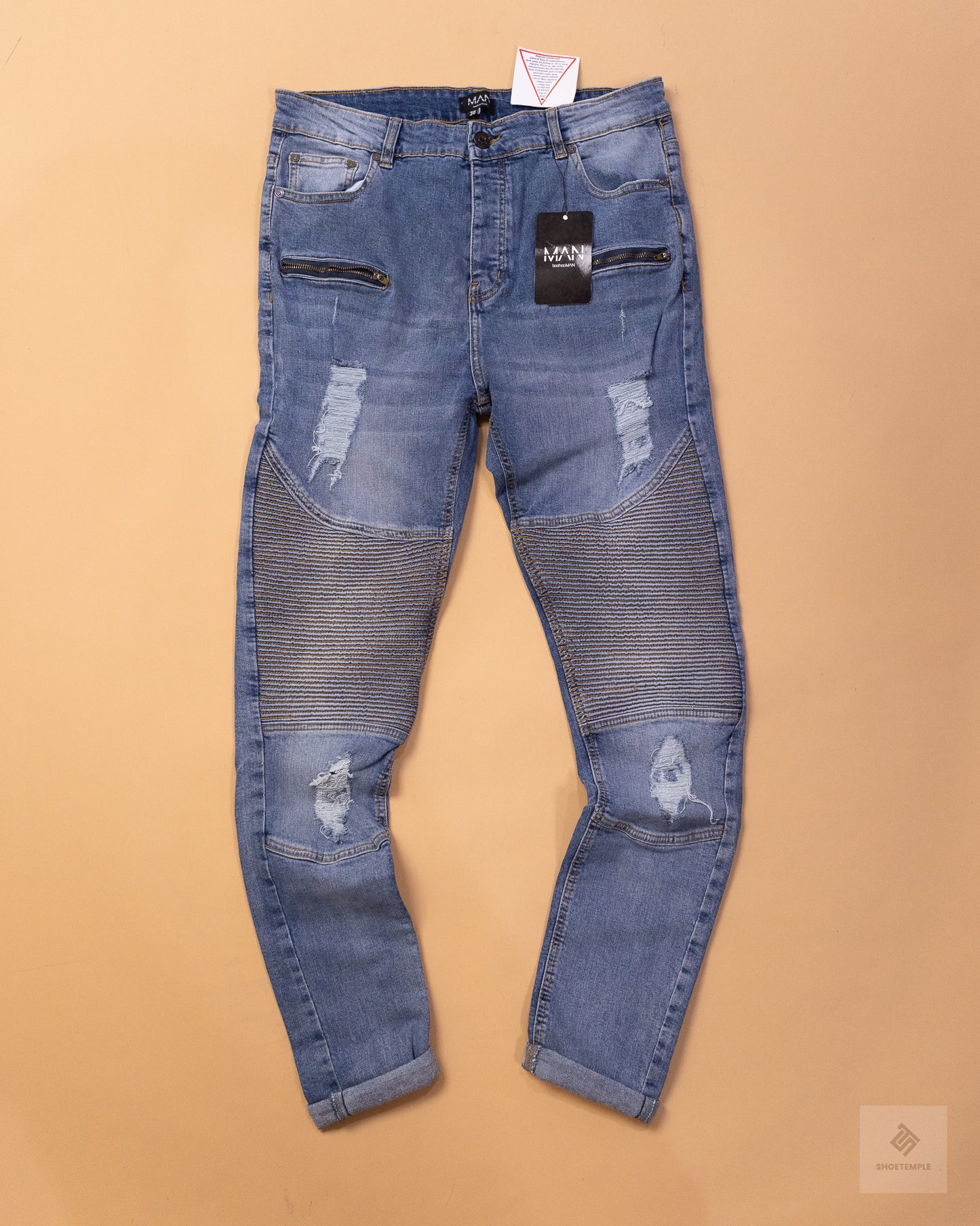 BooHooMan Biker Jeans