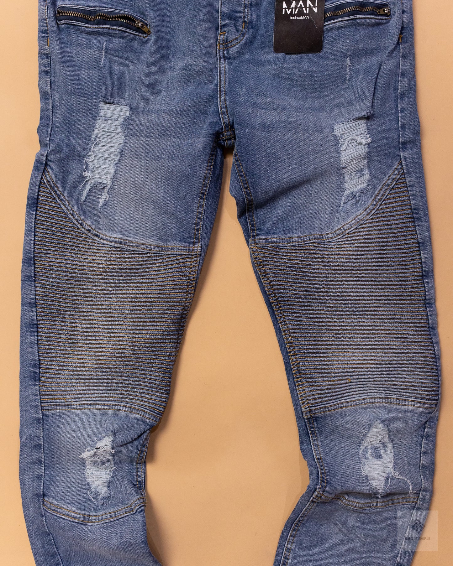 BooHooMan Biker Jeans
