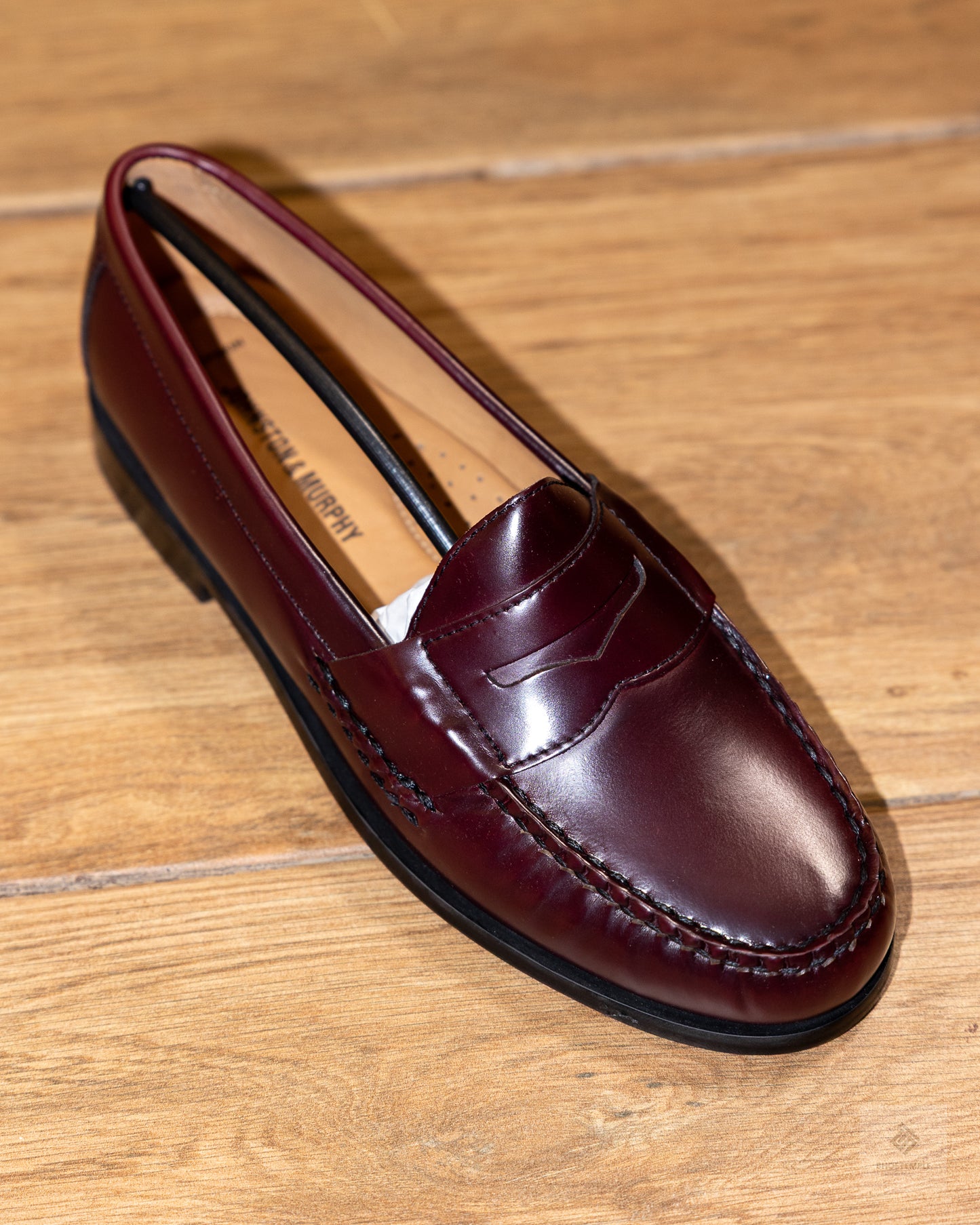 Johnston & Murphy Penny Loafer - Burgundy