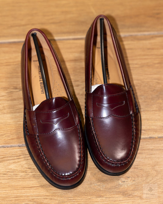 Johnston & Murphy Penny Loafer - Burgundy
