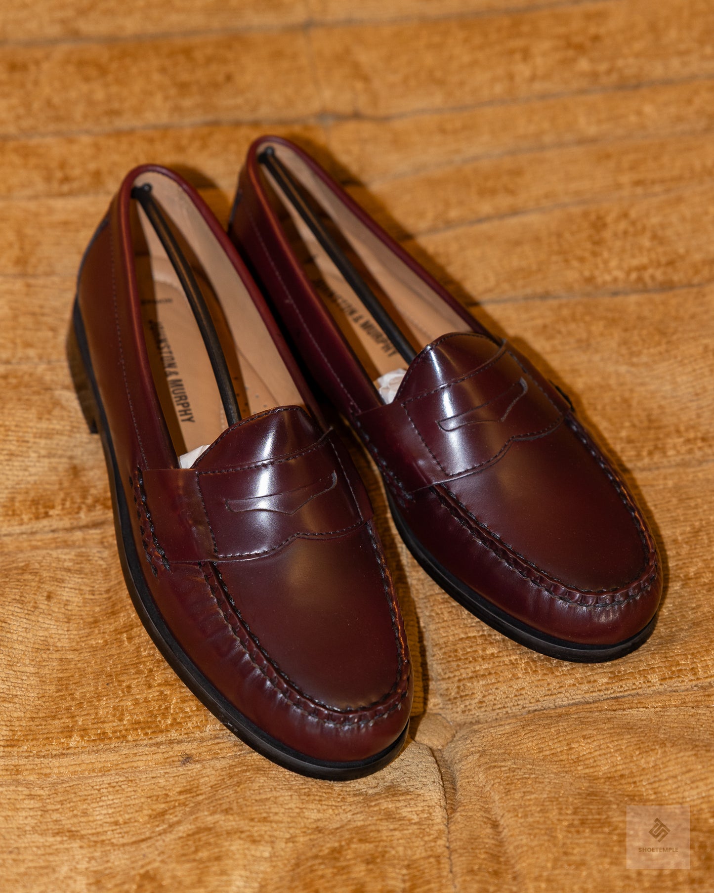 Johnston & Murphy Penny Loafer - Burgundy