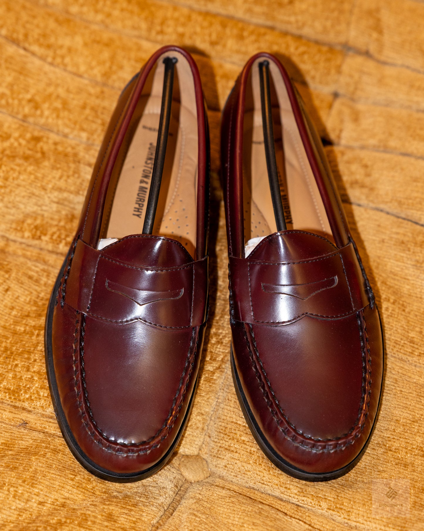 Johnston & Murphy Penny Loafer - Burgundy