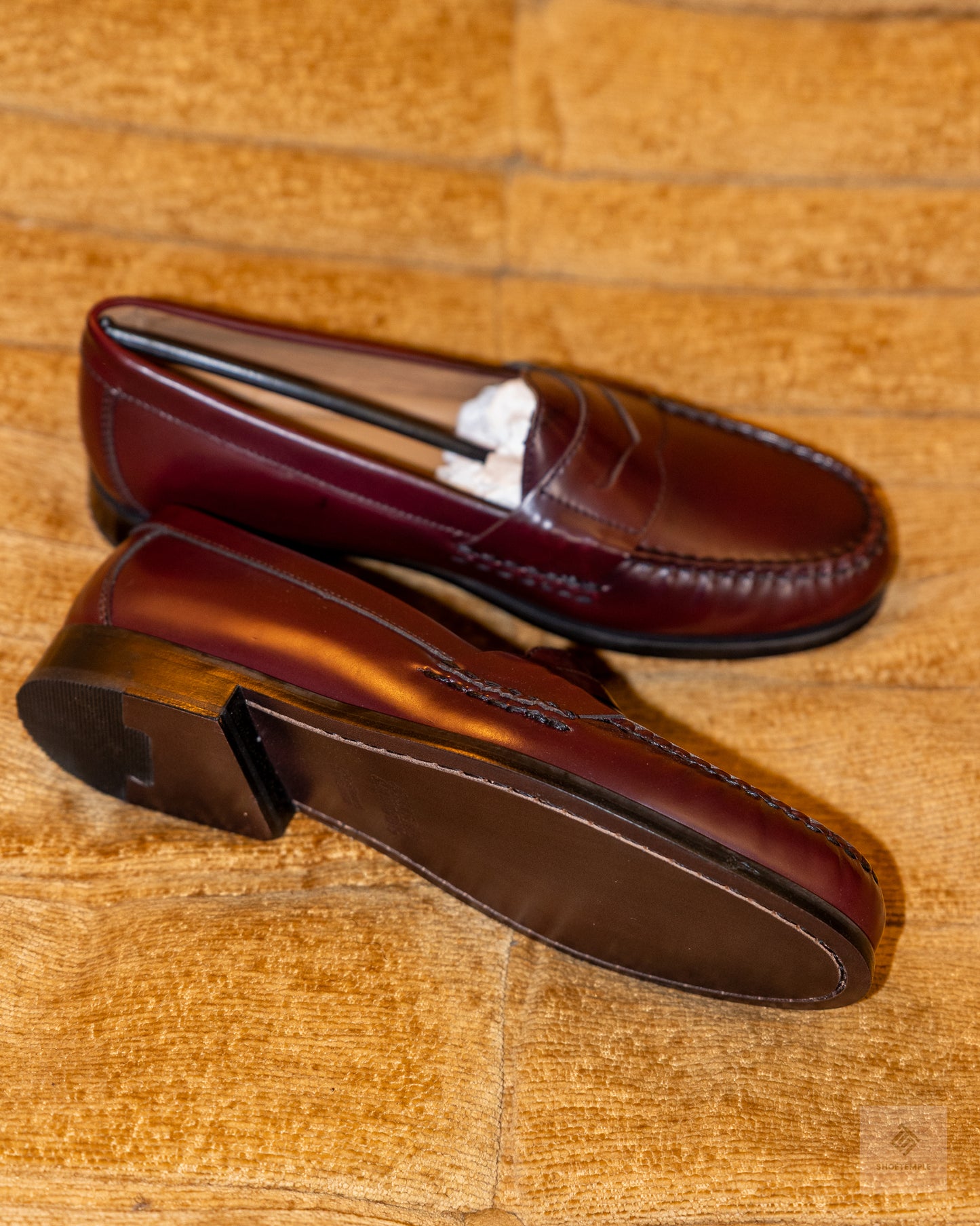 Johnston & Murphy Penny Loafer - Burgundy