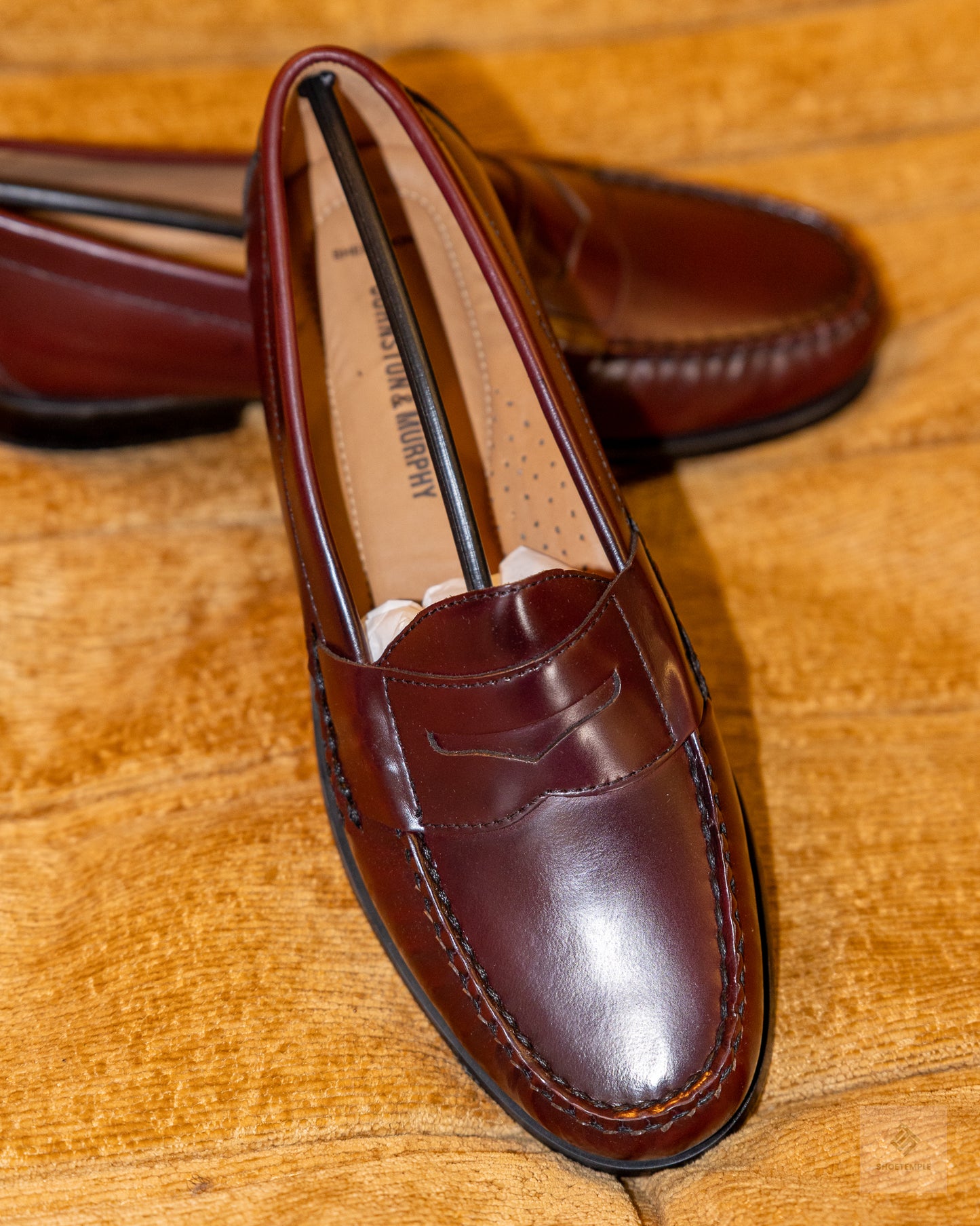 Johnston & Murphy Penny Loafer - Burgundy