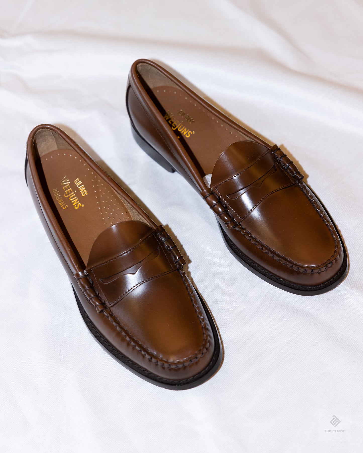 GH Bass Penny Loafers - Brown