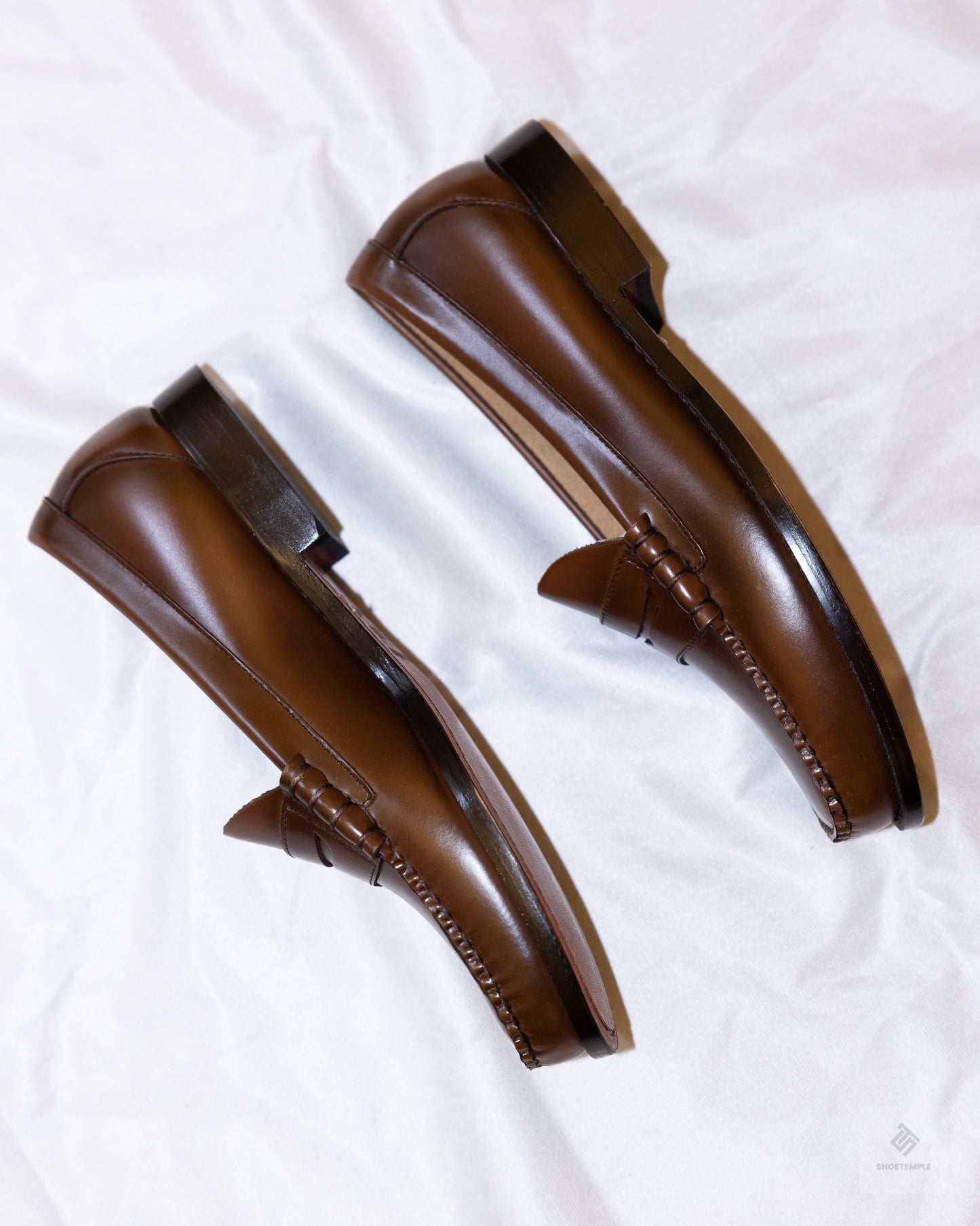 GH Bass Penny Loafers - Brown