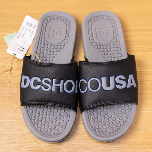 DC Shoes Slides Grey/Black