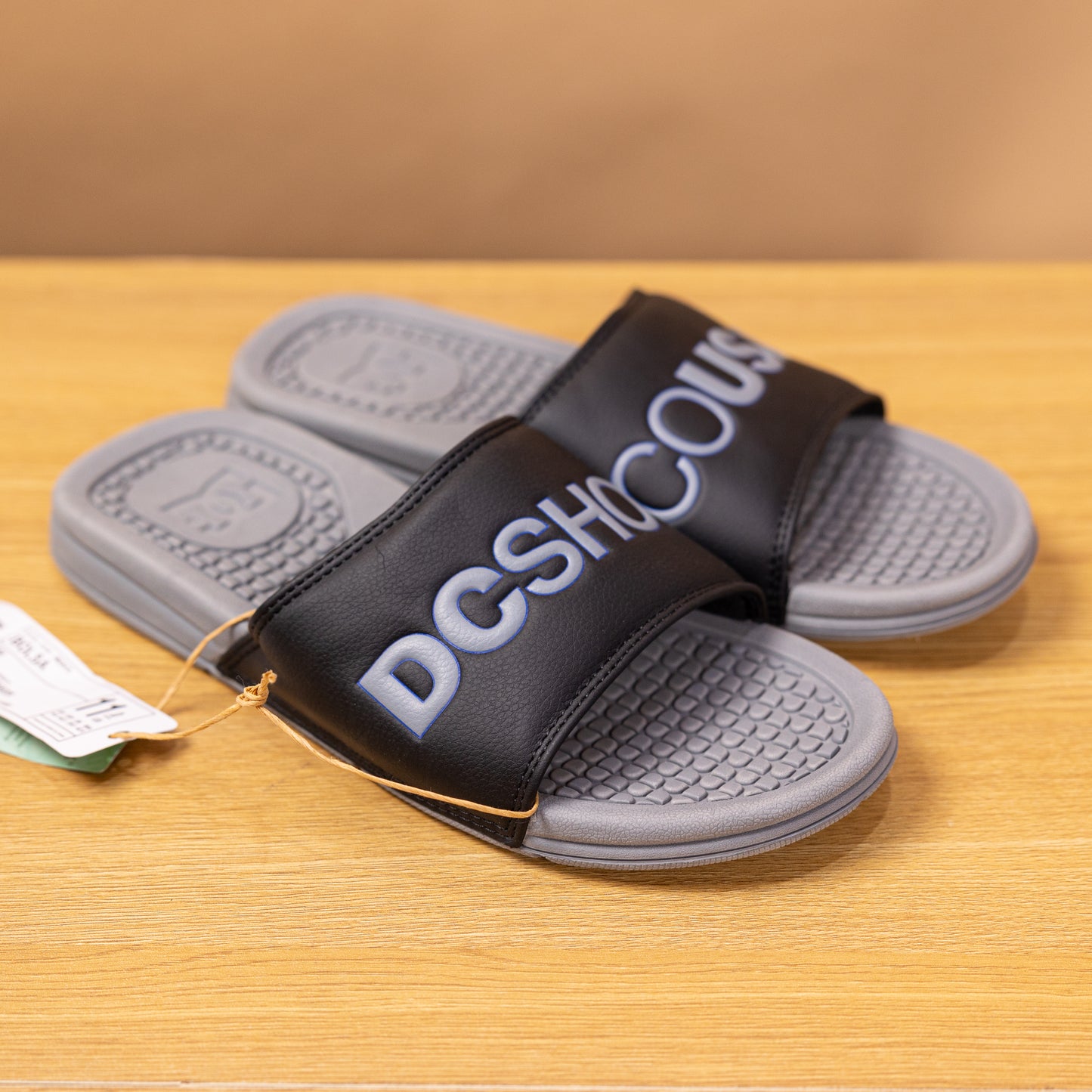 DC Shoes Slides Grey/Black