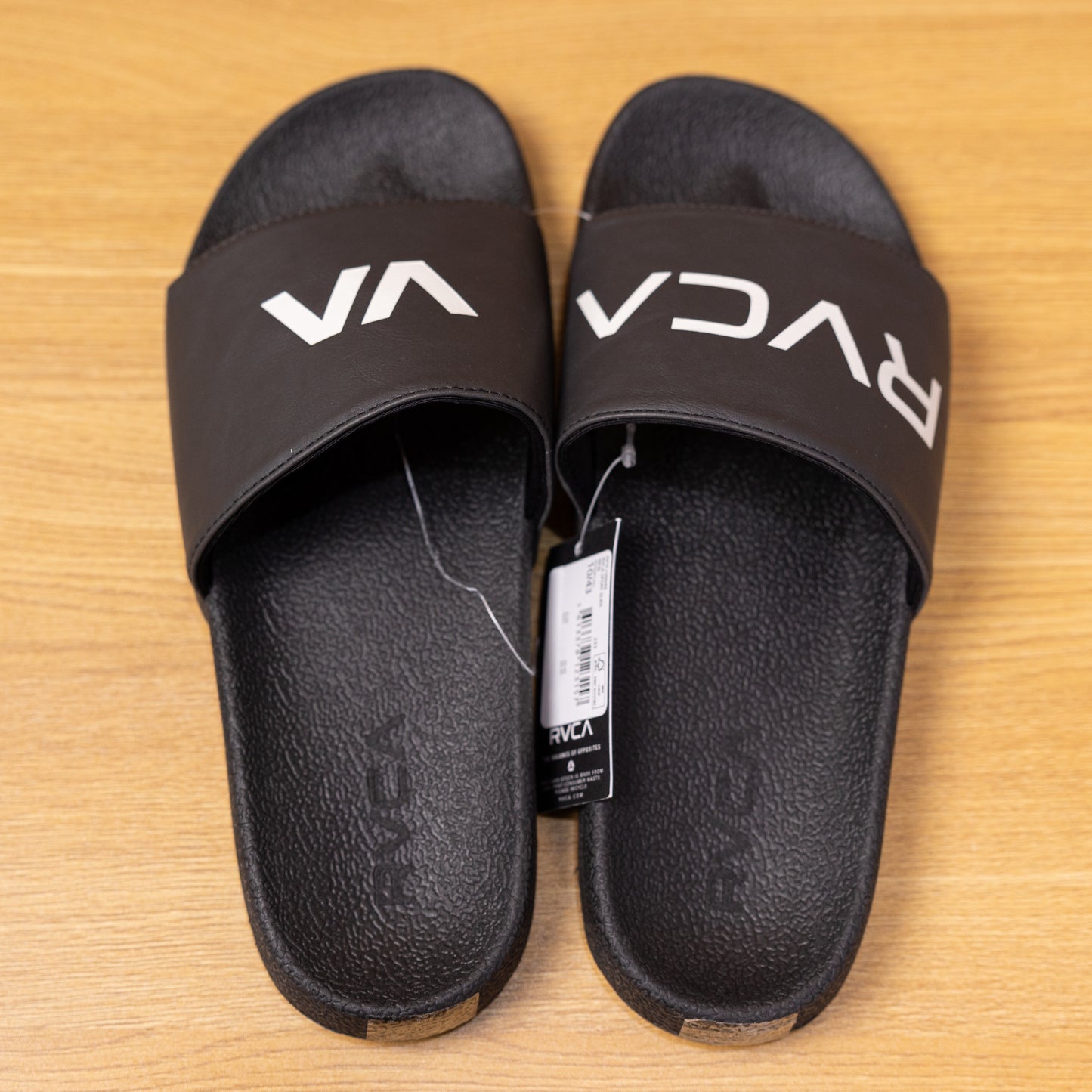 RVCA VA Slide Black/White