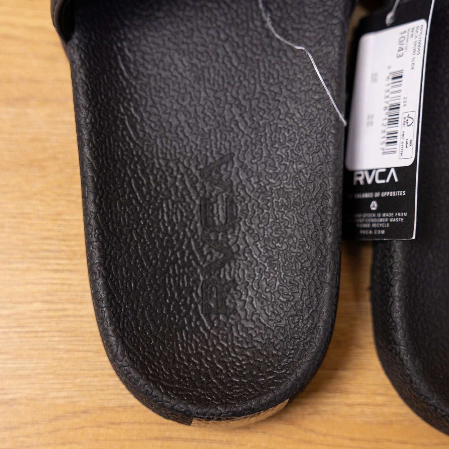 RVCA VA Slide Black/White