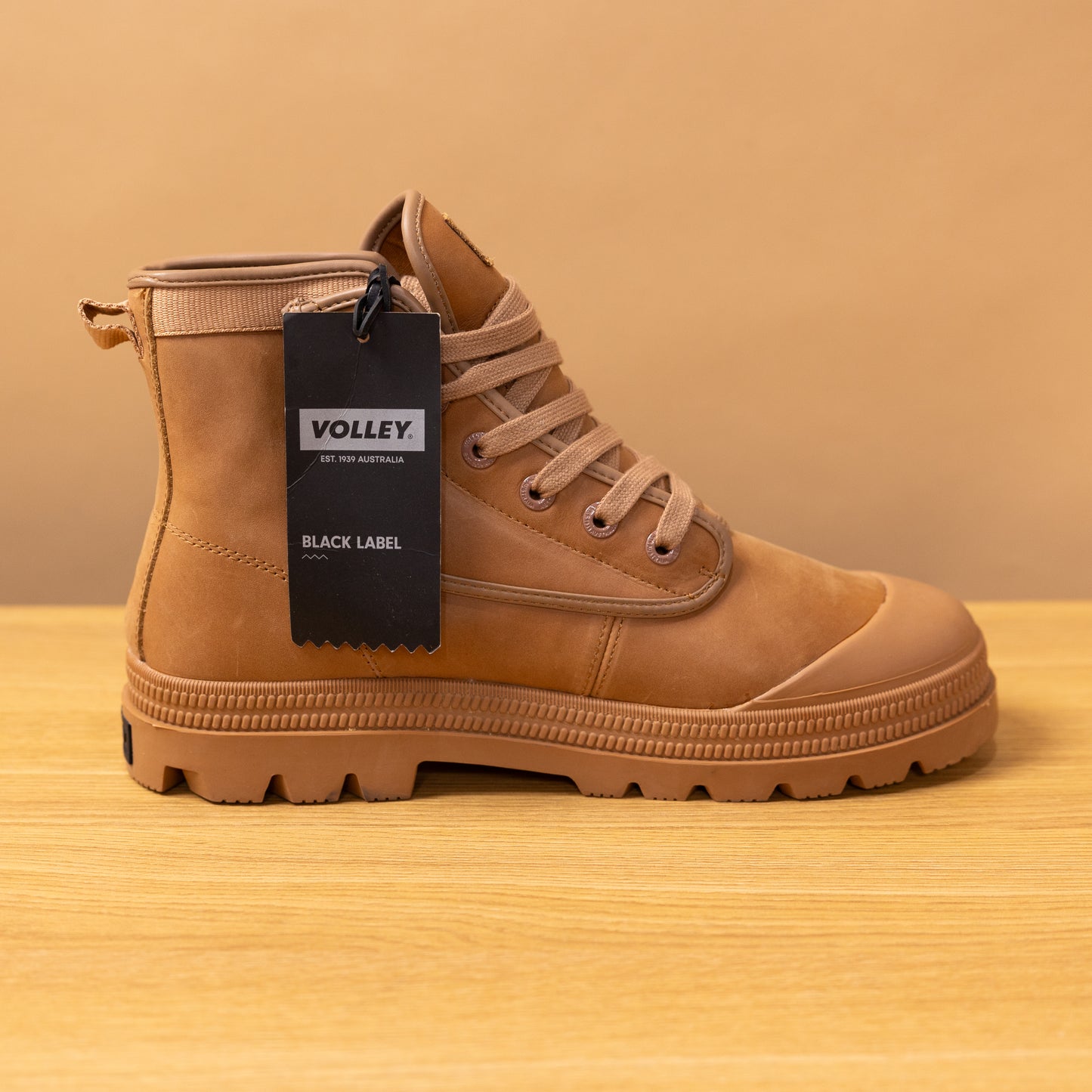 Volley Overdrip Leather Boots Brown