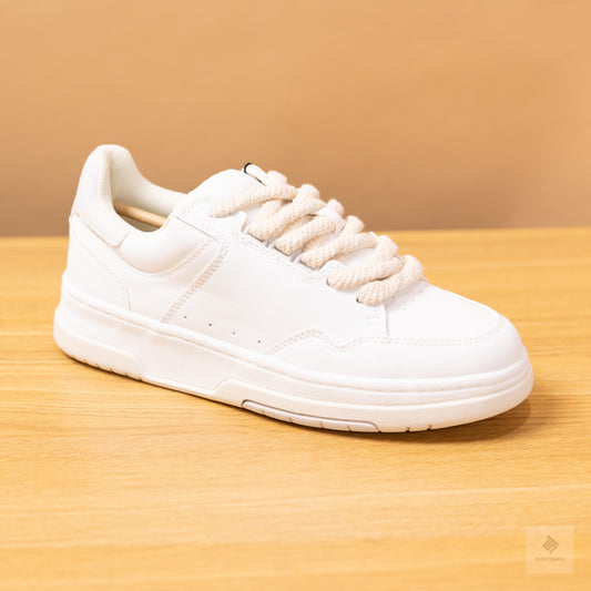 Zara Chunky Sole White Sneaker