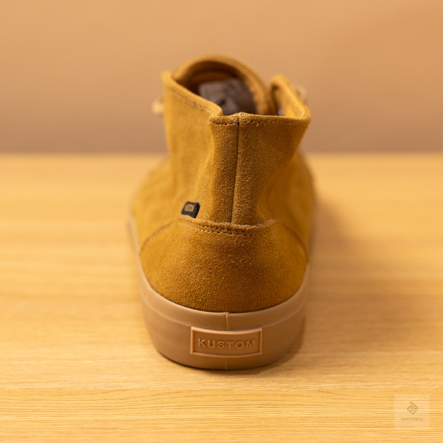 Kustom Rae Wide Tan Suede