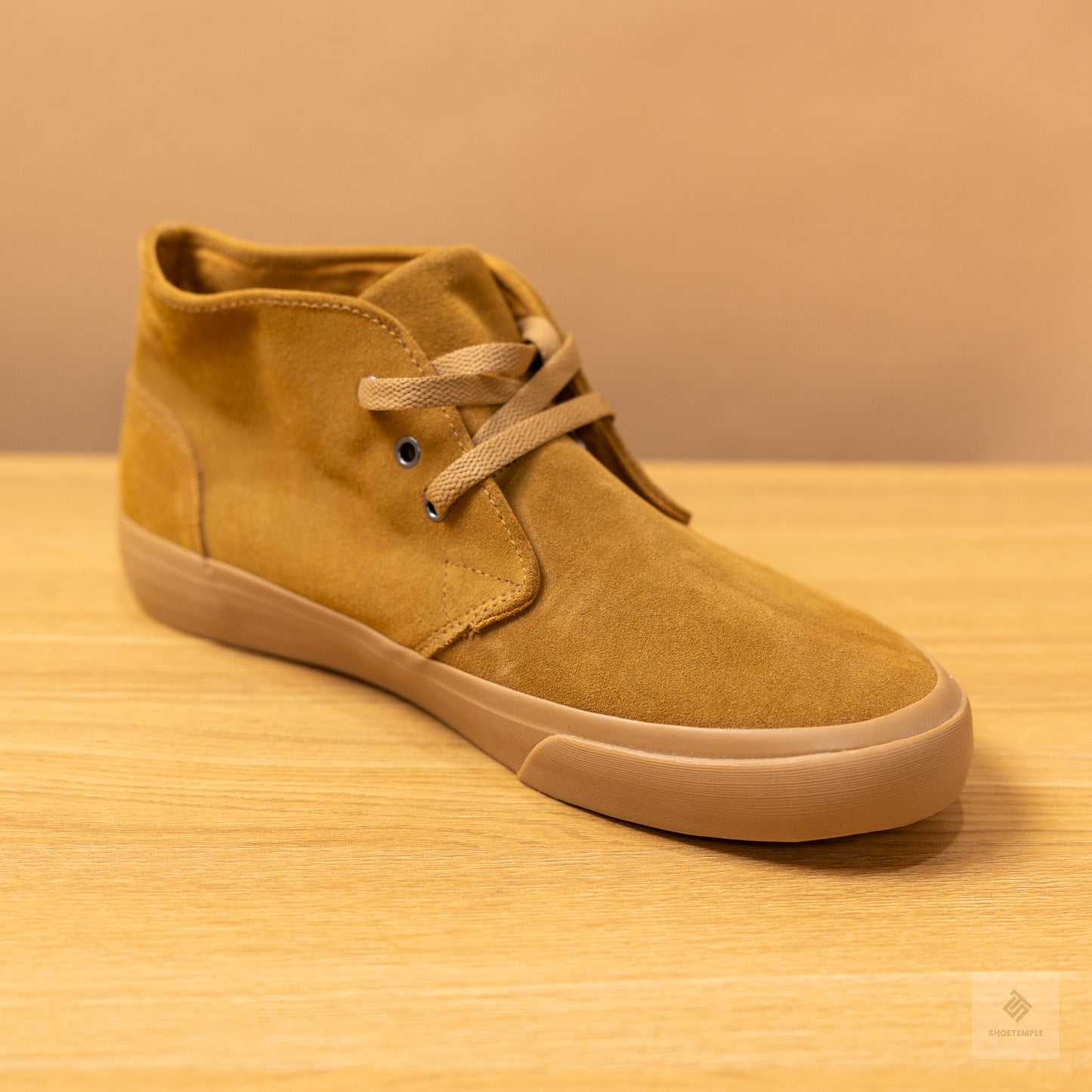 Kustom Rae Wide Tan Suede