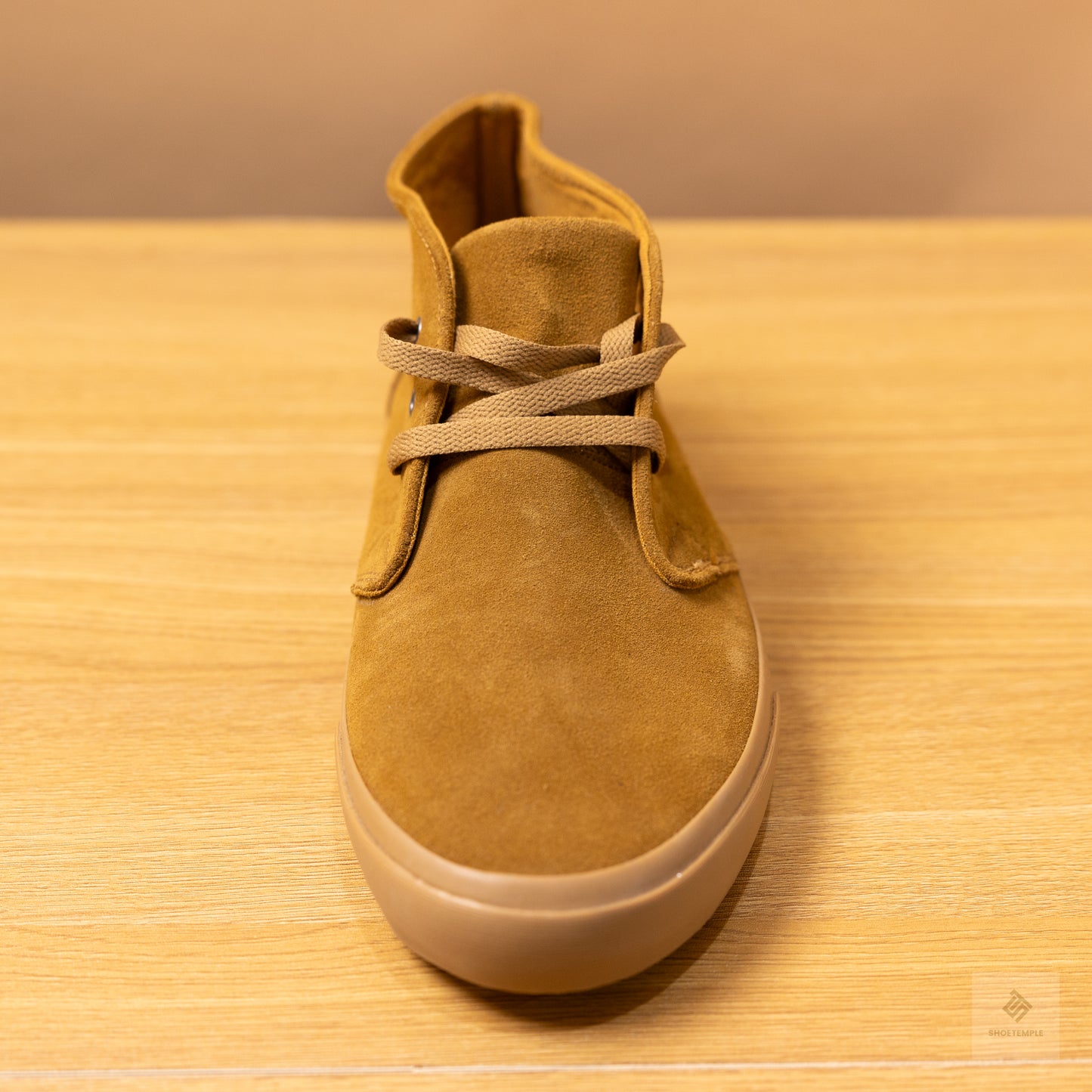 Kustom Rae Wide Tan Suede