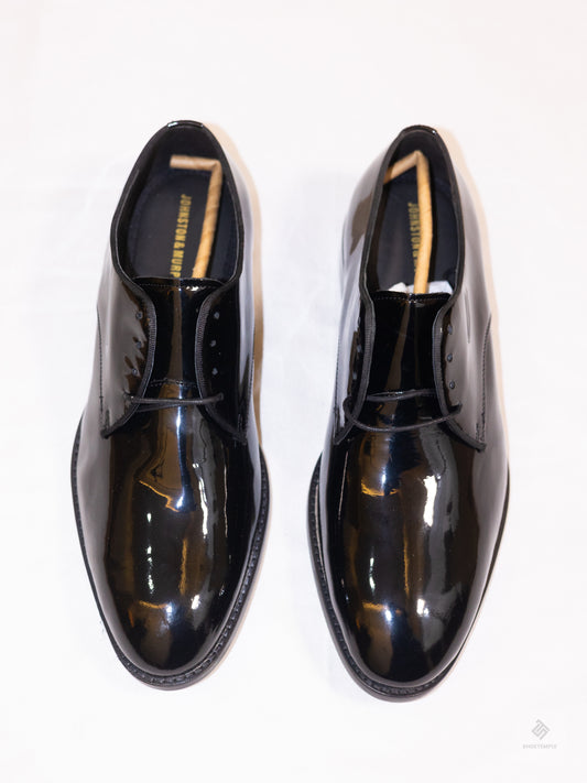 Johsnton & Murphy Italian Patent Calfskin